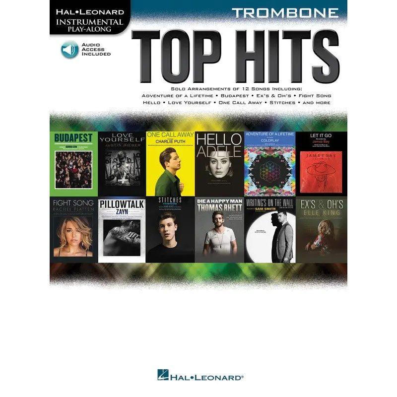 TOP HITS TROMBONE BK/OLA