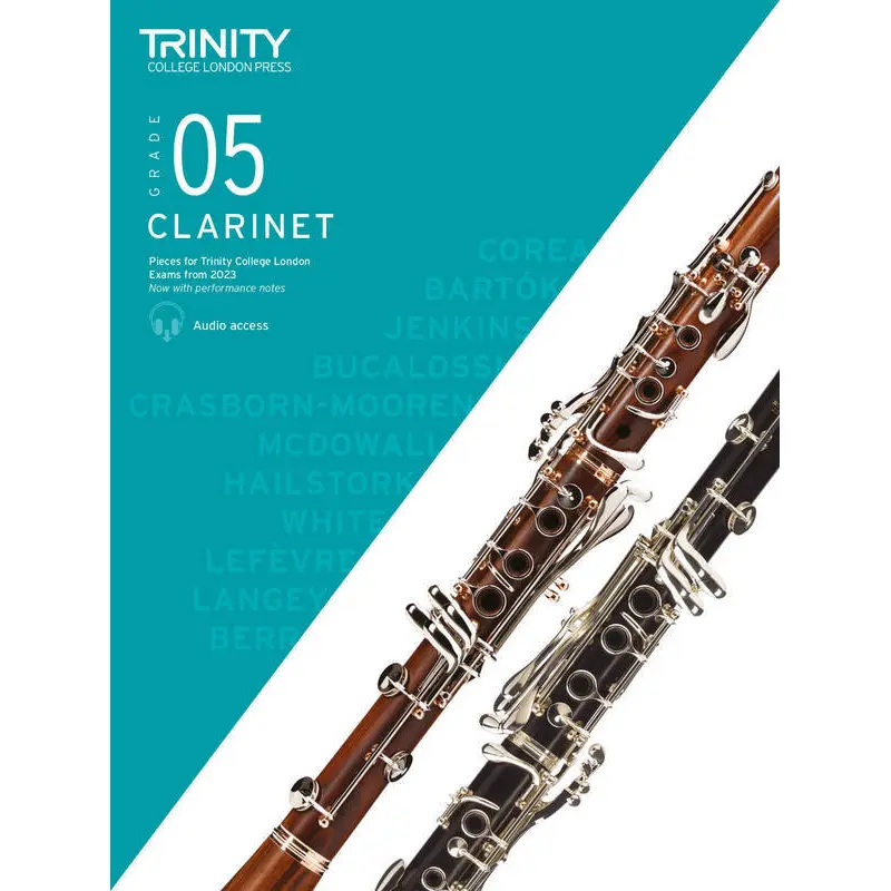 TRINITY CLARINET EXAM PIECES FROM 2023 GRADE 5