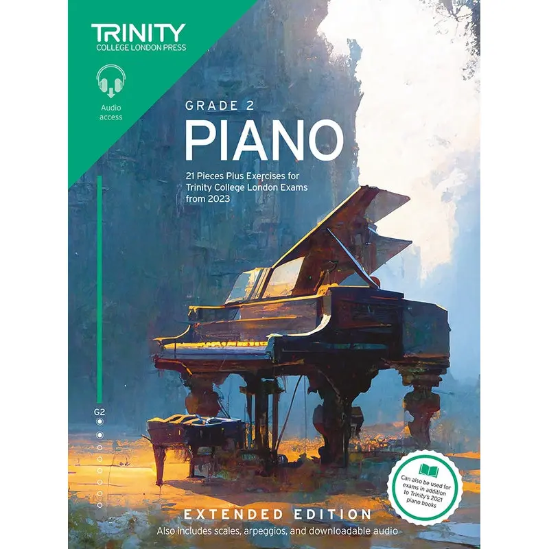 TRINITY PIANO EXAM PIECES & EXERCISES 2023 GR 2 EXTENDED OLA