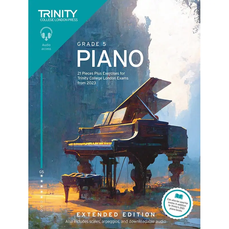 TRINITY PIANO EXAM PIECES & EXERCISES 2023 GR 5 EXTENDED OLA
