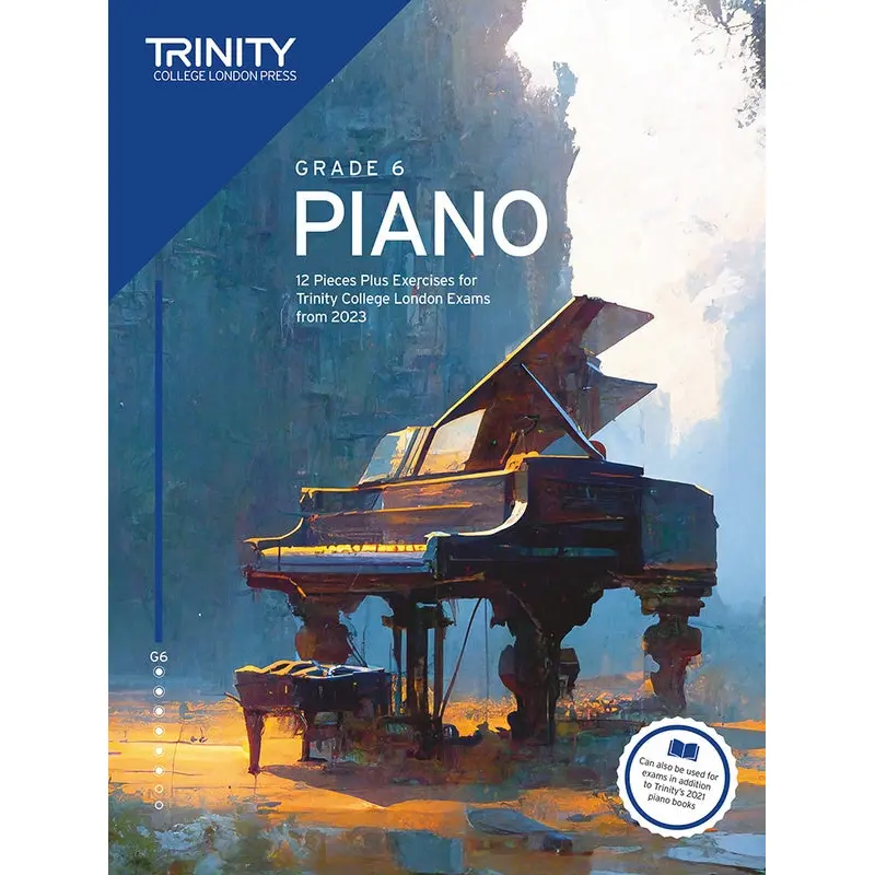TRINITY PIANO EXAM PIECES & EXERCISES 2023 GR 6