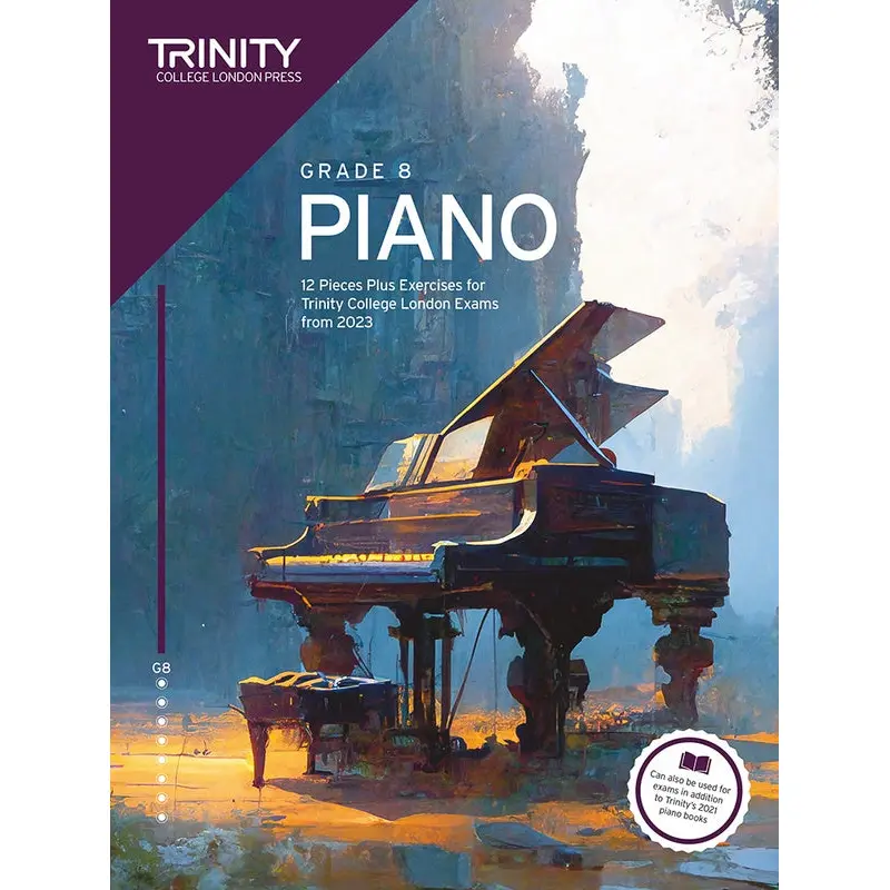 TRINITY PIANO EXAM PIECES & EXERCISES 2023 GR 8