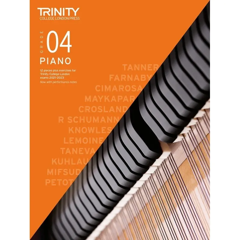 TRINITY PIANO PIECES & EXERCISES 2021-23 GR 4