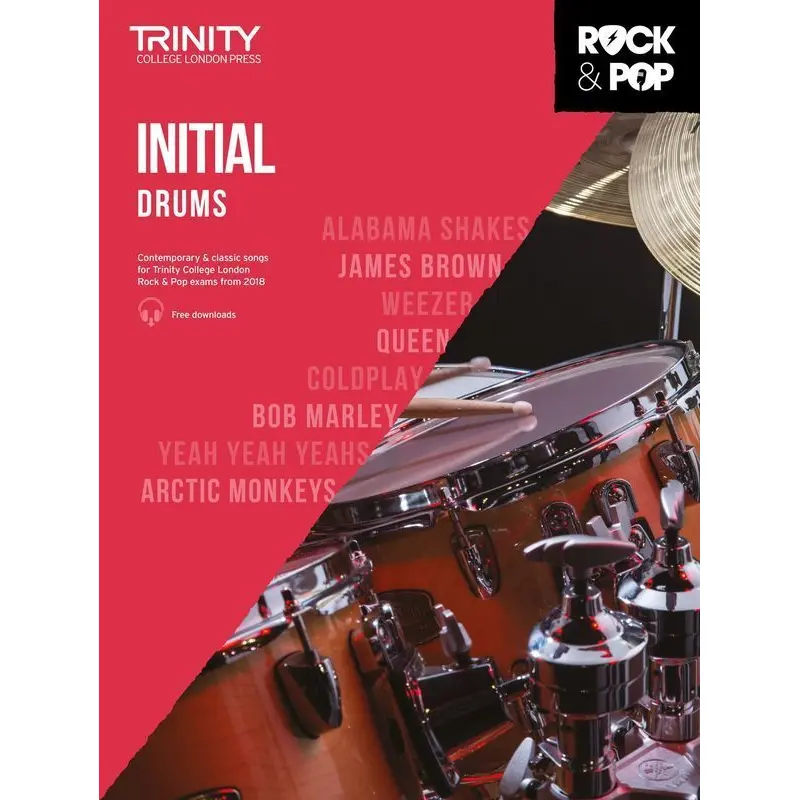 TRINITY ROCK & POP DRUMS INITIAL 2018