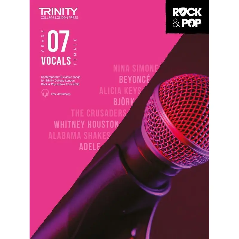 TRINITY ROCK & POP FEMALE VOCALS GR 7 2018