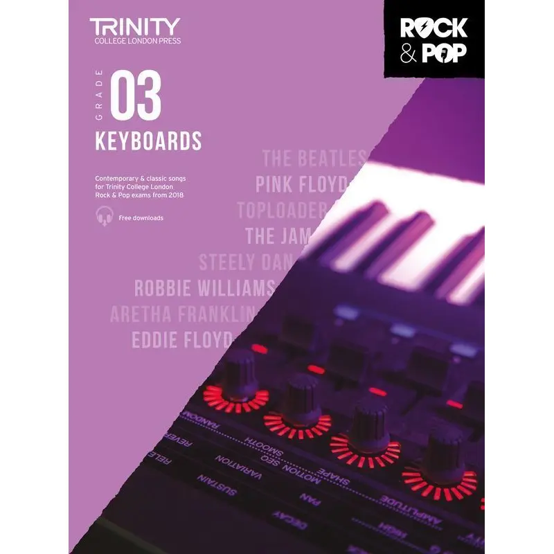 TRINITY ROCK & POP KEYBOARDS GR 3 2018
