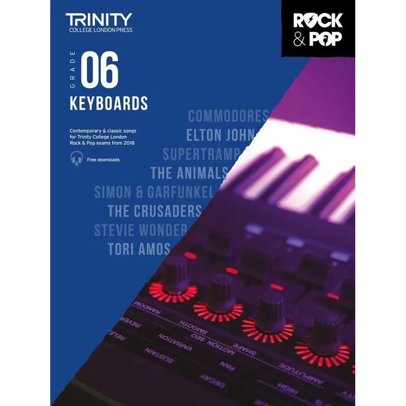 TRINITY ROCK & POP KEYBOARDS GR 6 2018
