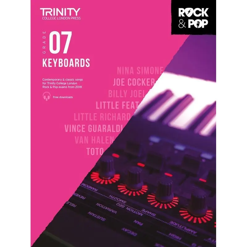 TRINITY ROCK & POP KEYBOARDS GR 7 2018