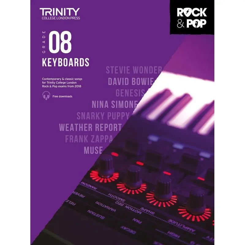 TRINITY ROCK & POP KEYBOARDS GR 8 2018