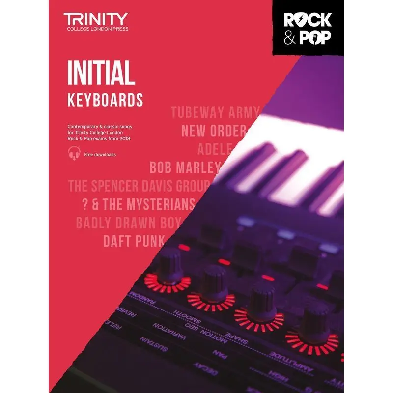 TRINITY ROCK & POP KEYBOARDS INITIAL 2018