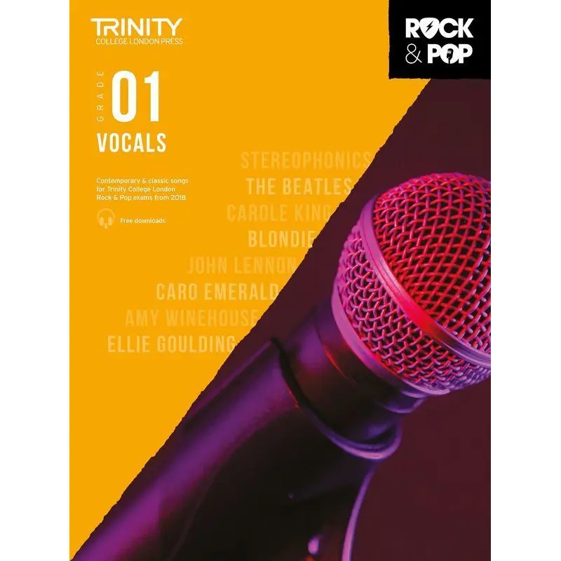 TRINITY ROCK & POP VOCALS GR 1 2018