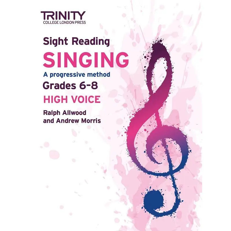 TRINITY SIGHT READING SINGING GRS 6-8 HIGH VOICE