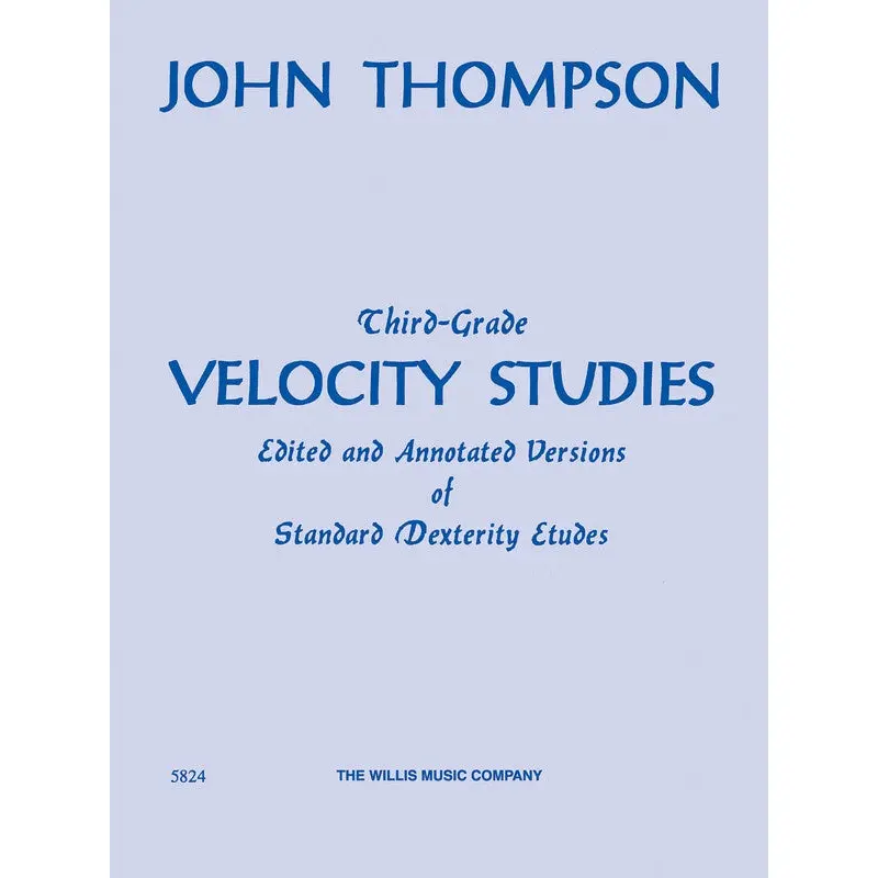 THIRD GRADE VELOCITY STUDIES