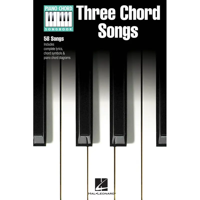 THREE CHORD SONGS PIANO CHORD SONGBOOK