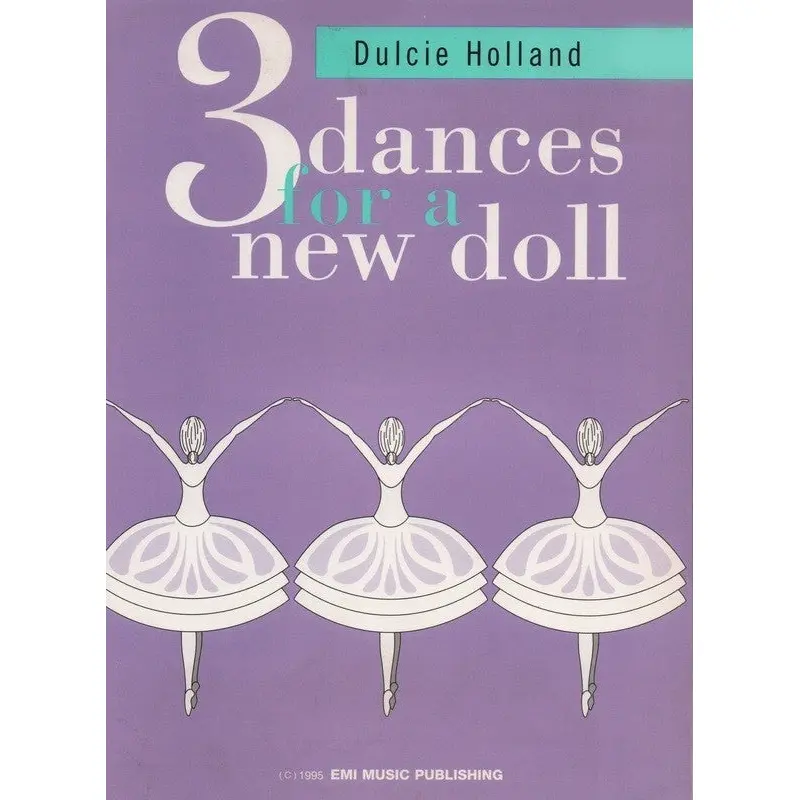 THREE DANCES FOR A NEW DOLL PIANO SOLOS S/S