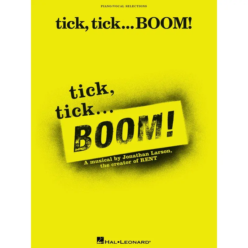 TICK TICK BOOM VOCAL SELECTIONS