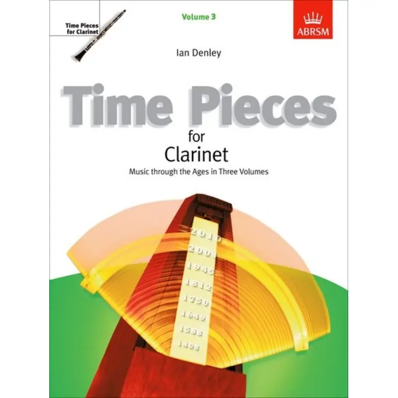 TIME PIECES FOR CLARINET BK 3 CLA/PNO