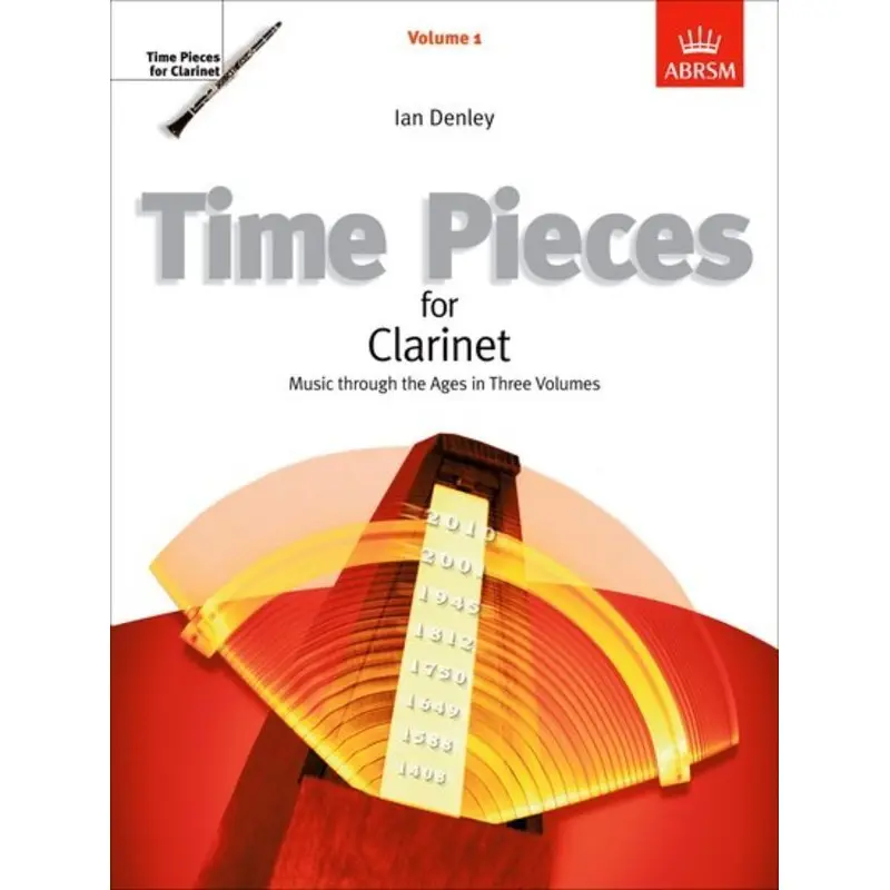 TIME PIECES FOR CLARINET VOL 1 CLARINET/PIANO