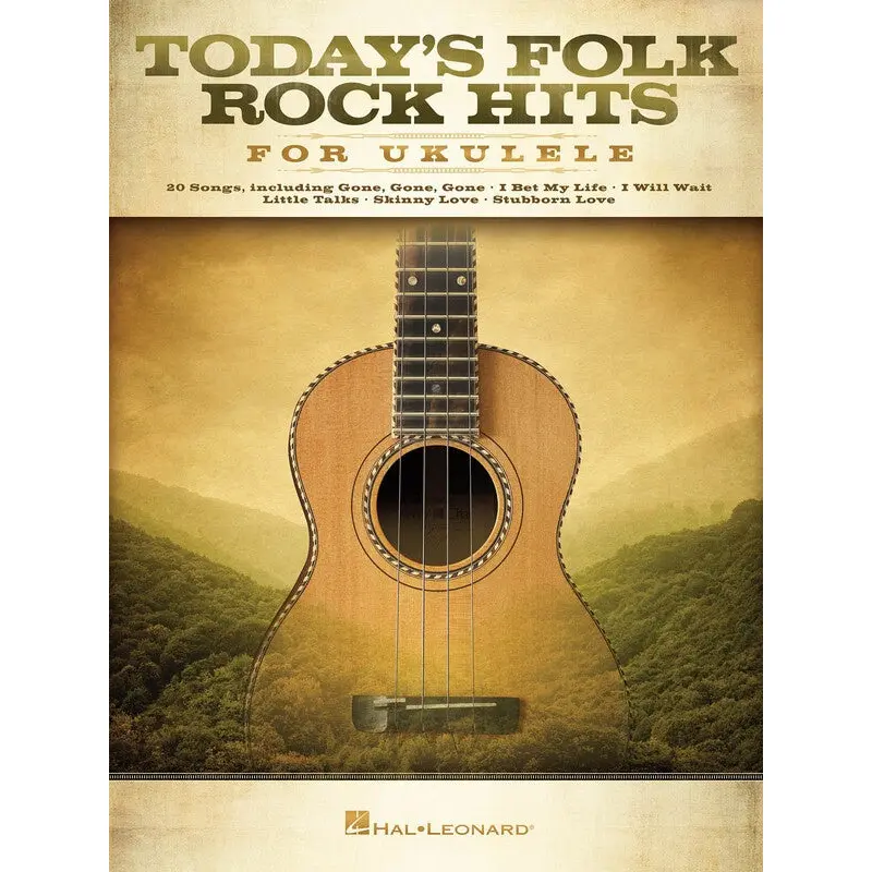TODAYS FOLK ROCK HITS FOR UKULELE