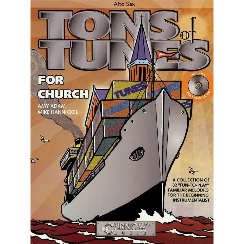 TONS OF TUNES FOR CHURCH BK/CD ALTO SAX