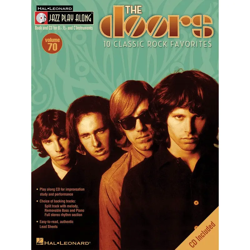 THE DOORS JAZZ PLAYALONG V70 BK/CD