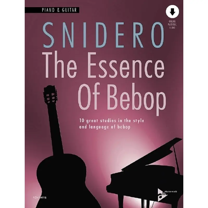 THE ESSENCE OF BEBOP PIANO & GUITAR BK/OLA
