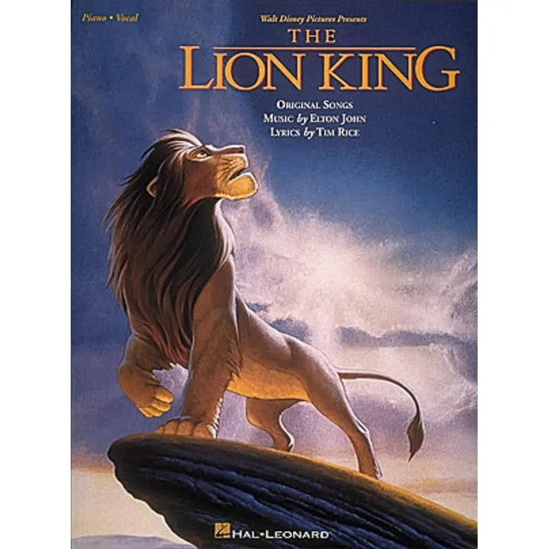THE LION KING VOCAL SELECTIONS PVG