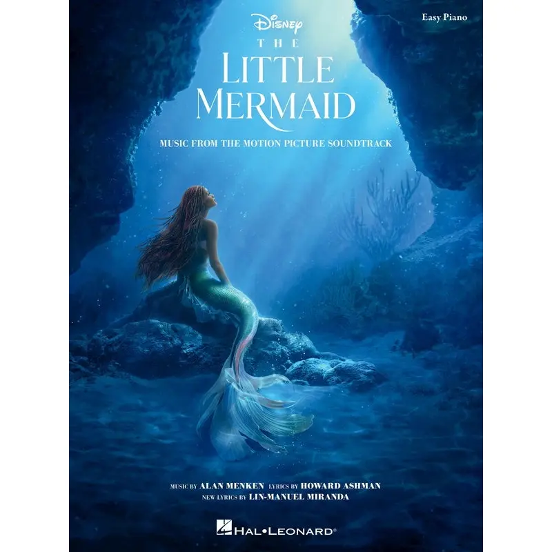 THE LITTLE MERMAID 2023 MOVIE SOUNDTRACK EASY PIANO