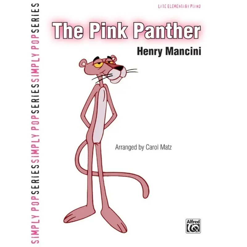 THE PINK PANTHER LATE ELEMENTARY PIANO S/S ARR MATZ