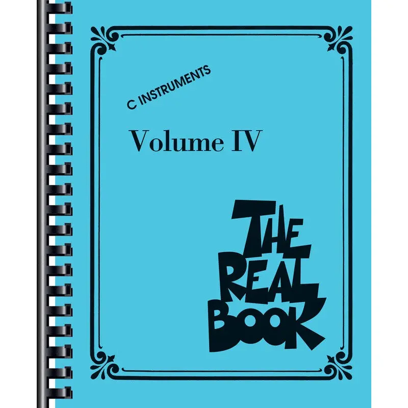 THE REAL BOOK VOL 4 C EDITION