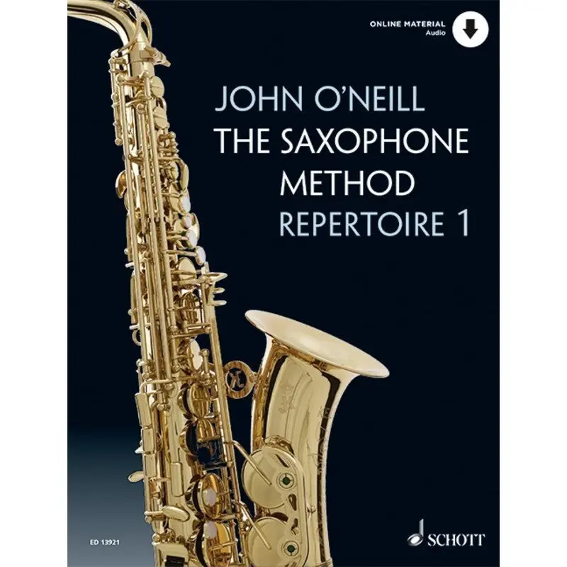 THE SAXOPHONE METHOD REPERTOIRE 1 BK/OLA