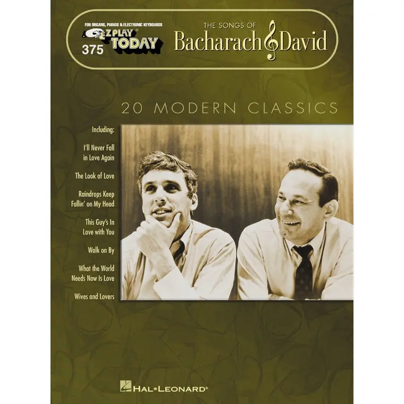 THE SONGS OF BACHARACH AND DAVID EZ PLAY 375