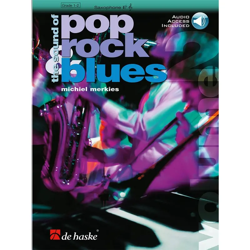 THE SOUND OF POP ROCK & BLUES VOL 2 ALTO SAX BK/OLA