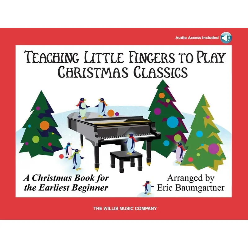 TEACHING LITTLE FINGERS CHRISTMAS CLASSICS BK/CD