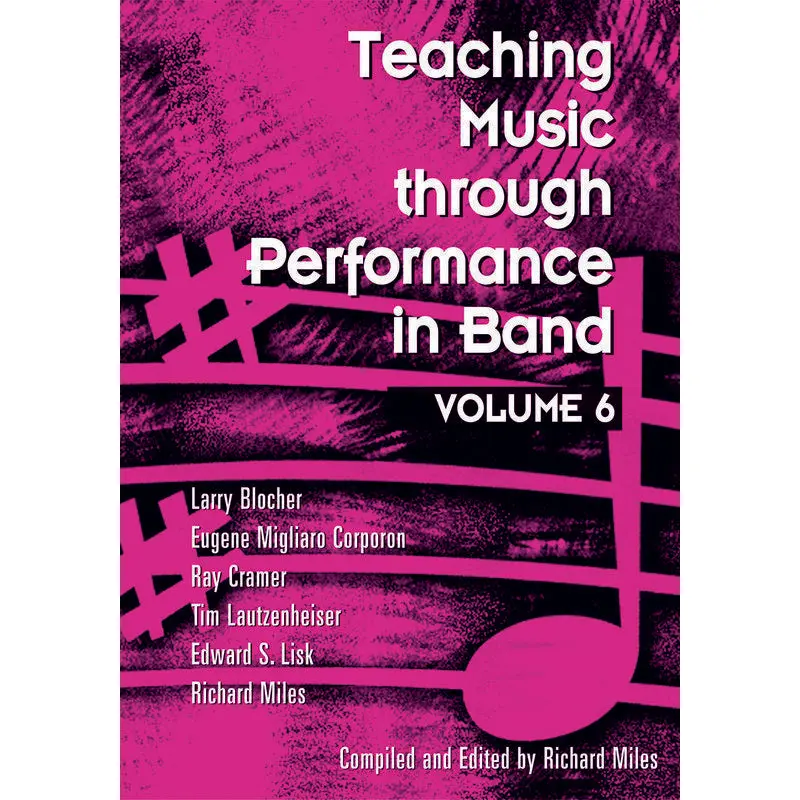TEACHING MUSIC THROUGH PERF BAND BK V6