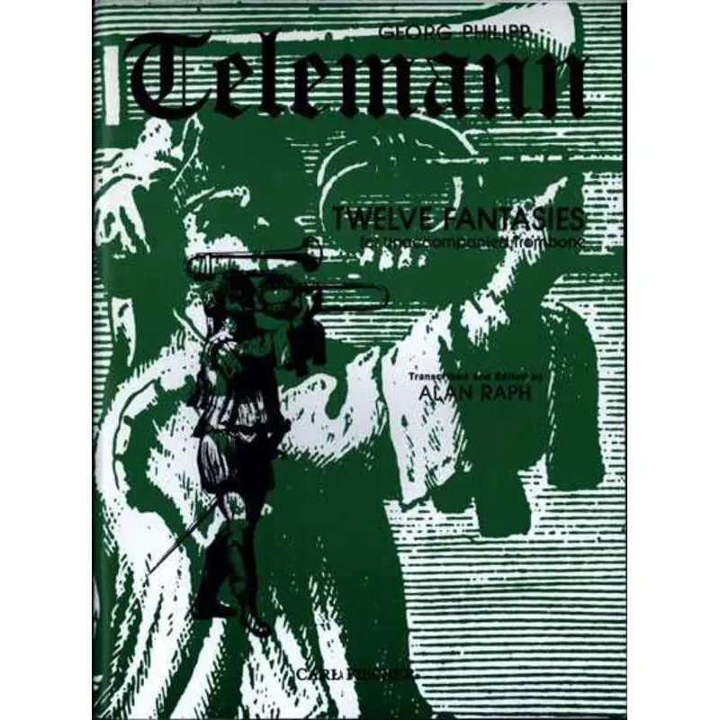 TELEMANN - 12 FANTASIES FOR TROMBONE
