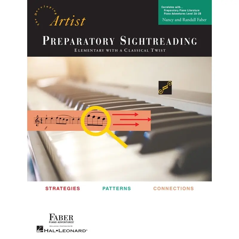 THE DEVELOPING ARTIST PREPARATORY PIANO SIGHTREADING