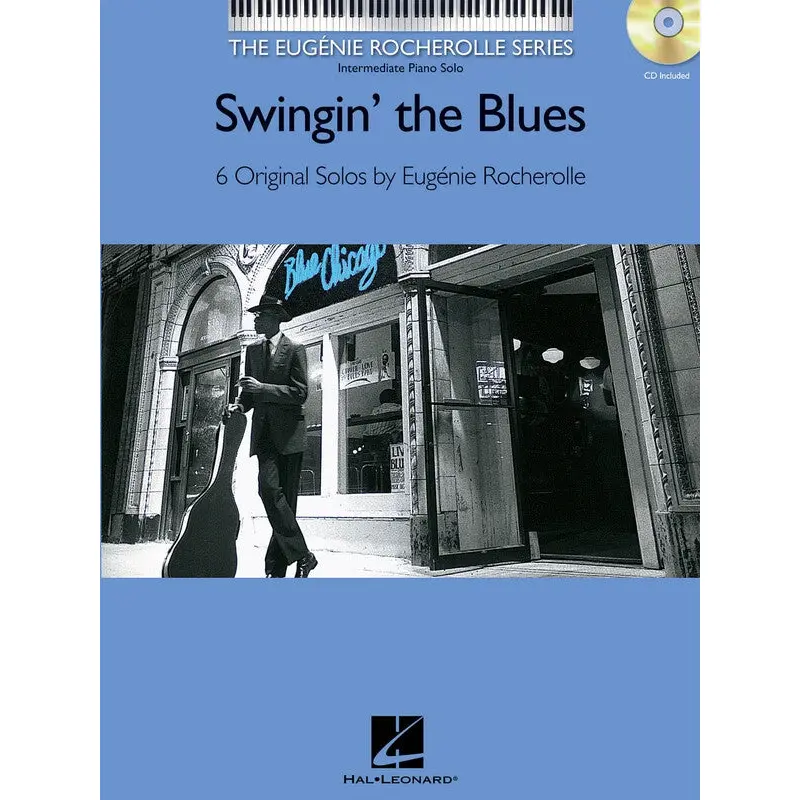 SWINGIN THE BLUES INTERMED PIANO SOLOS BK/CD