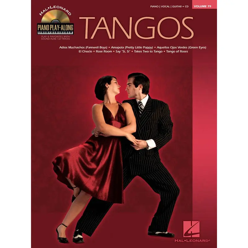 TANGOS PIANO PLAY ALONG BK/CD V79