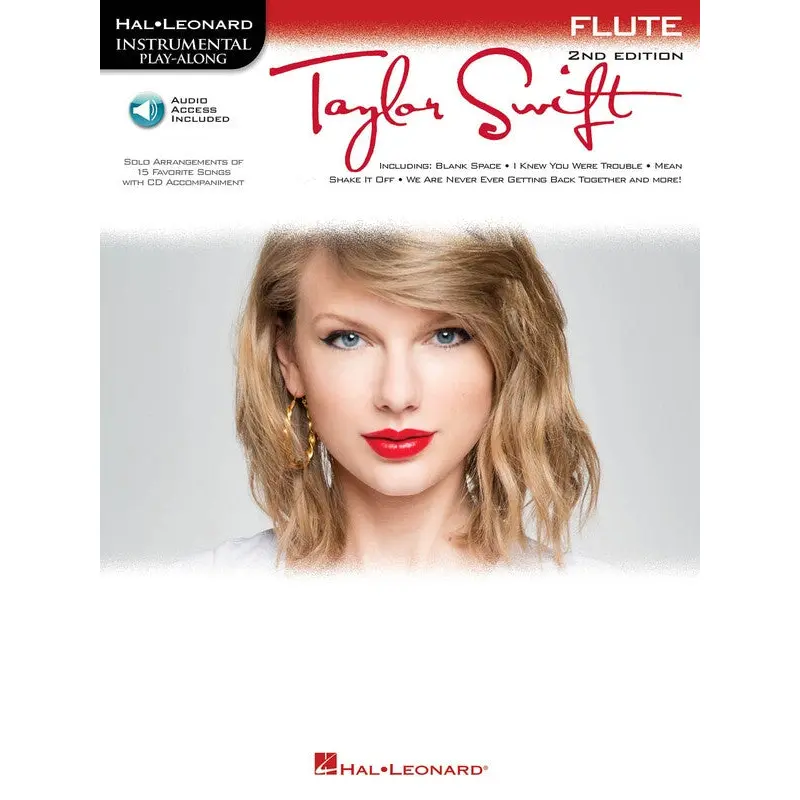 TAYLOR SWIFT FLUTE PLAYALONG 2ND ED BK/OLA