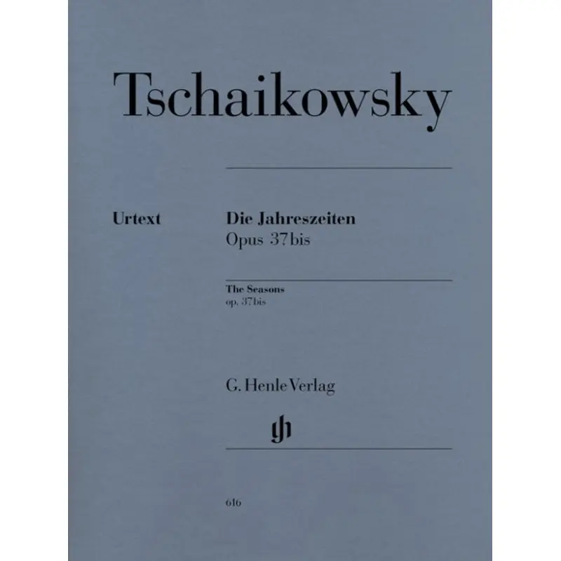 TCHAIKOVSKY - SEASONS OP 37B URTEXT