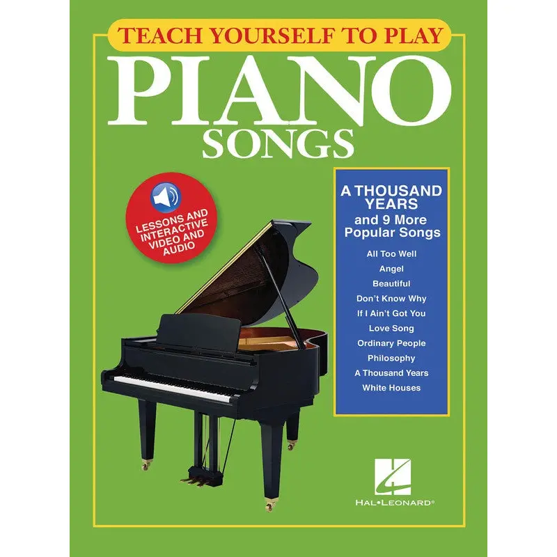 TEACH YOURSELF PIANO THOUSAND YEARS BK/OLA