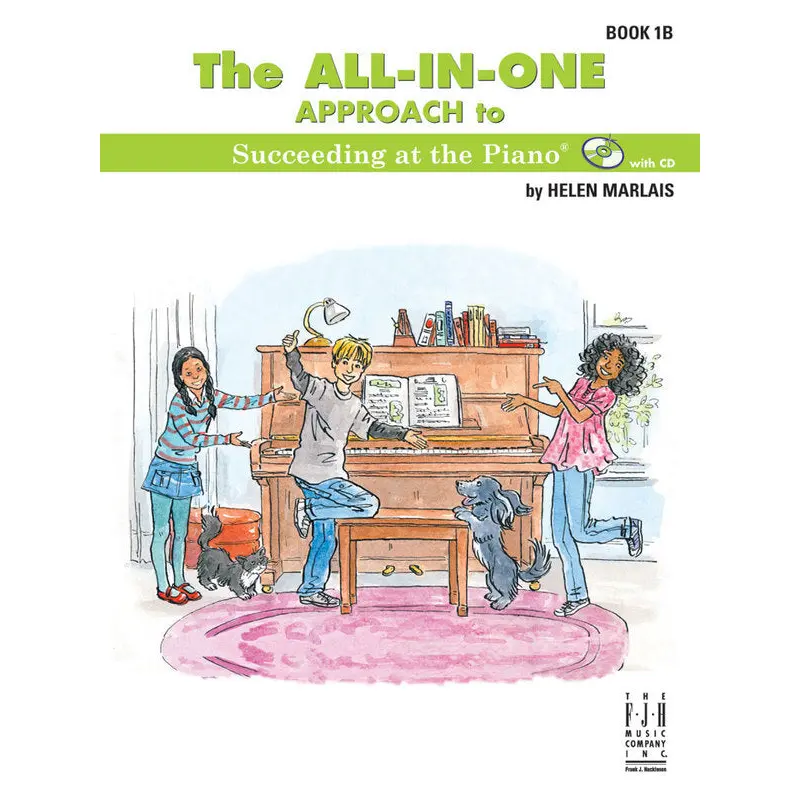 ALL IN ONE APPROACH SUCCEEDING PIANO BK 1B