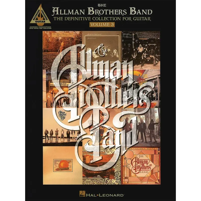 ALLMAN BROTHERS BAND DEFINITIVE COLLECTION GUITAR VOL 3 RV