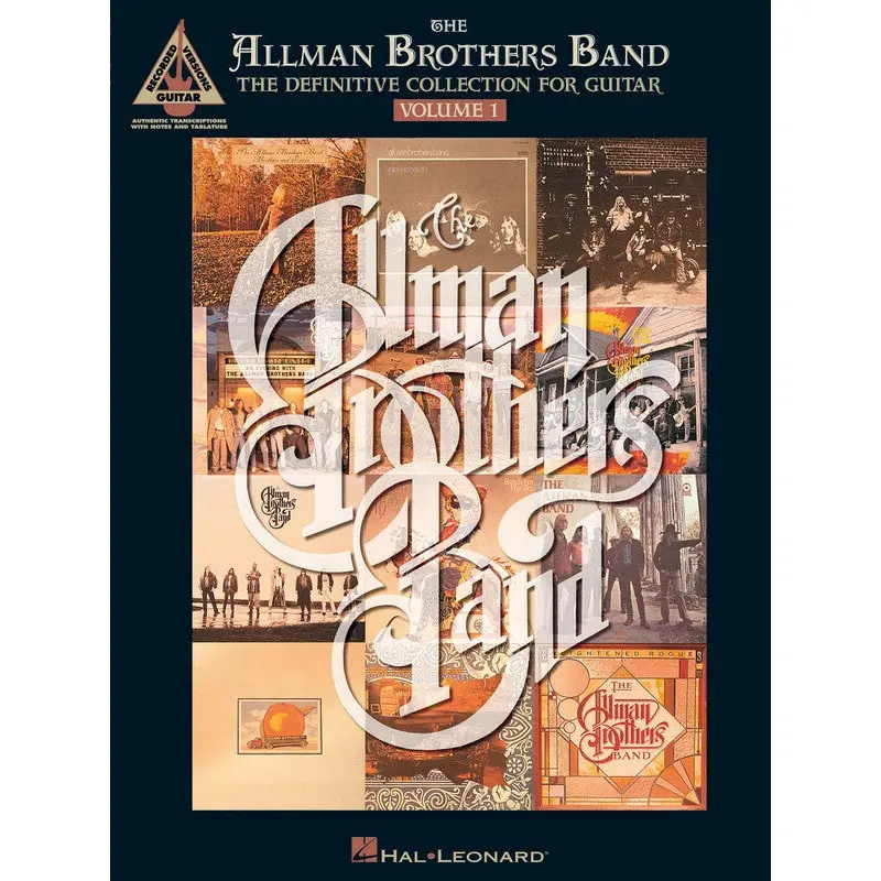 ALLMAN BROTHERS DEFINITIVE COLLECTION GUITAR V1 TAB RV