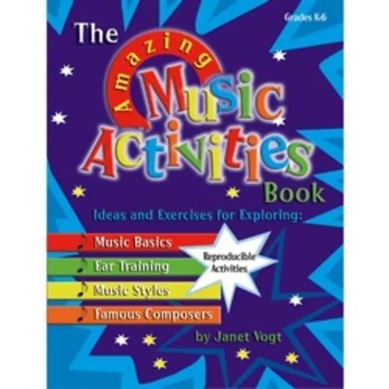 AMAZING MUSIC ACTIVITIES BOOK