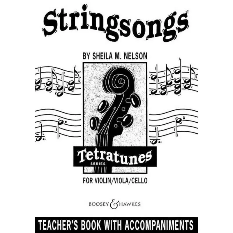 STRINGSONGS TEACHERS BOOK/PIANO ACCOMP