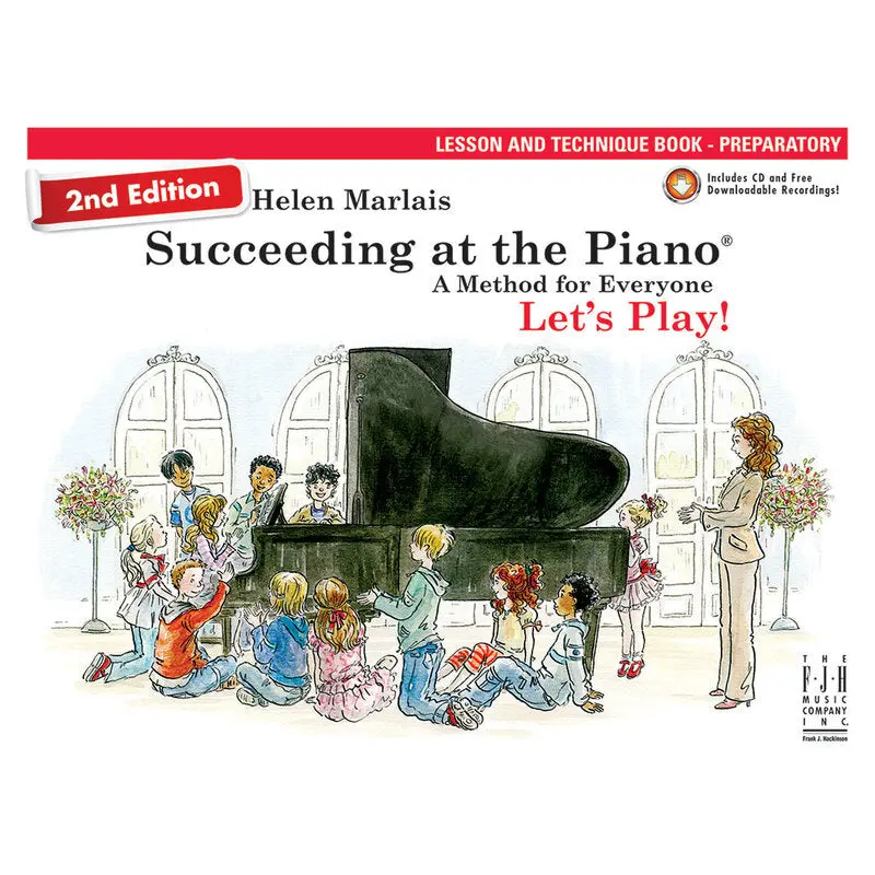 SUCCEEDING AT THE PIANO 2ND ED PREP LESSON & TECHNIQUE BK/CD