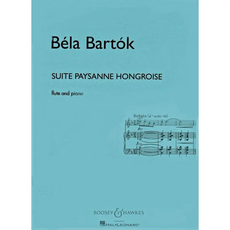 SUITE PAYSANNE HONGROISE FLUTE AND PIANO