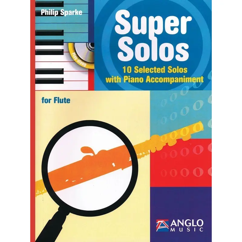 SUPER SOLOS FOR FLUTE BK/CD